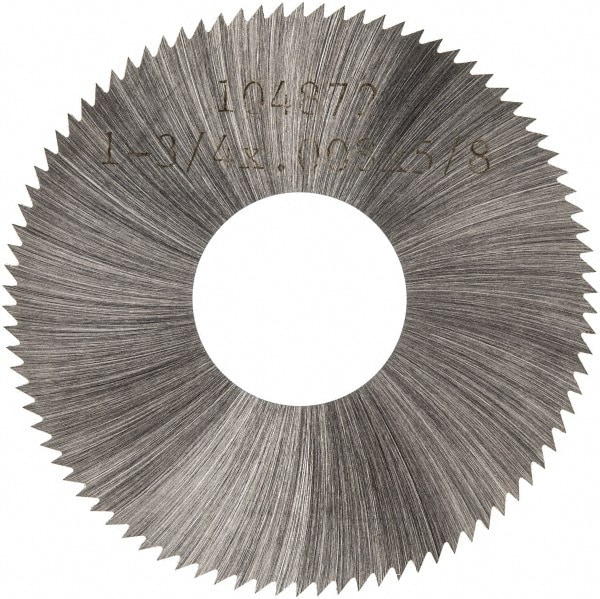 Made in USA OSSA00890 Slitting & Slotting Saw: 1-3/4" Dia, 0.008" Thick, 90 Teeth, High Speed Steel Image