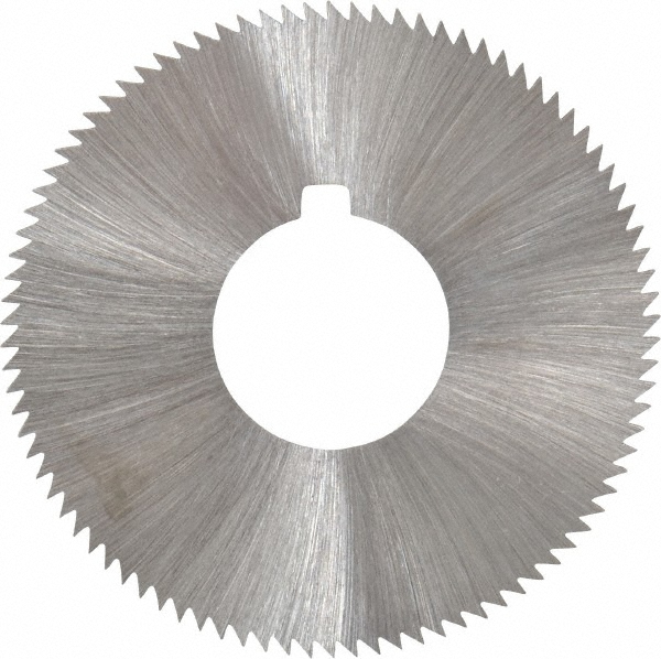 Slitting & Slotting Saw: 1-3/4" Dia, 0.04" Thick, 90 Teeth, High Speed Steel