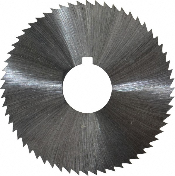 Slitting & Slotting Saw: 2-1/4" Dia, 0.023" Thick, 60 Teeth, High Speed Steel