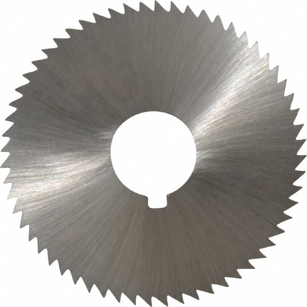 Made in USA OSSB10260 Slitting & Slotting Saw: 2-1/4" Dia, 0.102" Thick, 60 Teeth, High Speed Steel Image