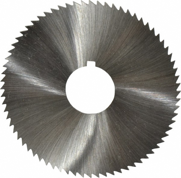 Slitting & Slotting Saw: 2-3/4" Dia, 0.04" Thick, 72 Teeth, High Speed Steel