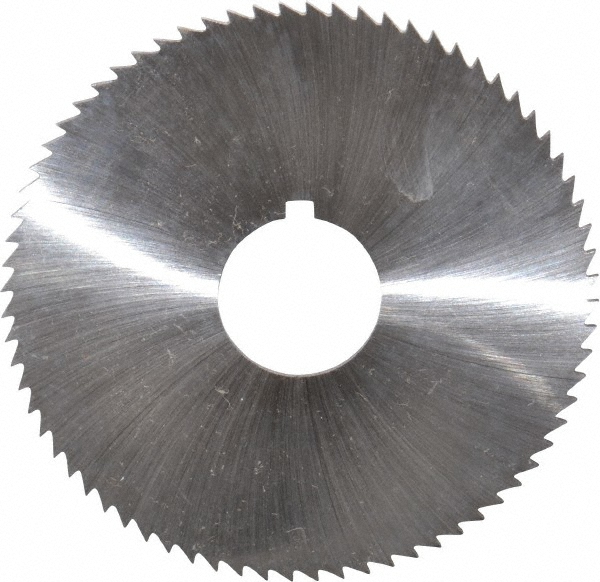 Made in USA OSPEC3679 Slitting & Slotting Saw: 2-3/4" Dia, 0.057" Thick, 72 Teeth, High Speed Steel Image