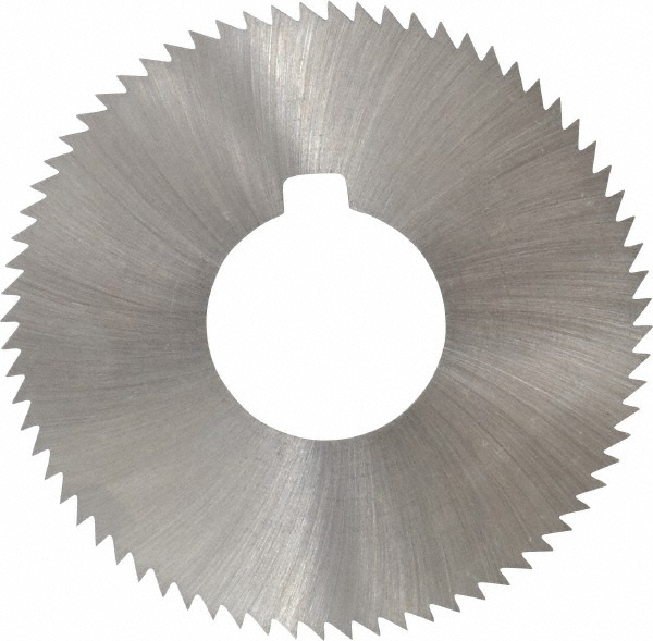 Made in USA OSSC02372 Slitting & Slotting Saw: 2-3/4" Dia, 0.023" Thick, 1" Arbor Hole, 72 Teeth, High Speed Steel Image