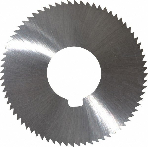 Made in USA OSSC04572 Slitting & Slotting Saw: 2-3/4" Dia, 0.045" Thick, 1" Arbor Hole, 72 Teeth, High Speed Steel Image