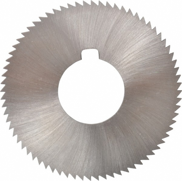 Made in USA OSSC07272 Slitting & Slotting Saw: 2-3/4" Dia, 0.072" Thick, 1" Arbor Hole, 72 Teeth, High Speed Steel Image