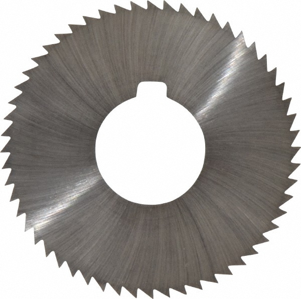Made in USA OSSC02556 Slitting & Slotting Saw: 2-3/4" Dia, 0.025" Thick, 1" Arbor Hole, 56 Teeth, High Speed Steel Image
