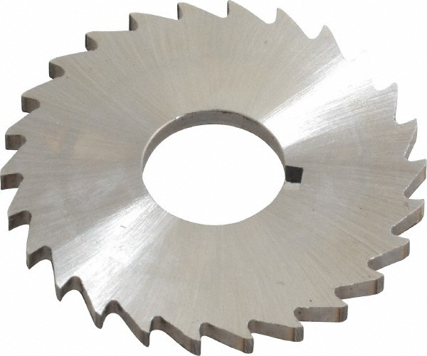 Slitting & Slotting Saw: 1-1/2" Dia, 3/32" Thick, 26 Teeth, High Speed Steel