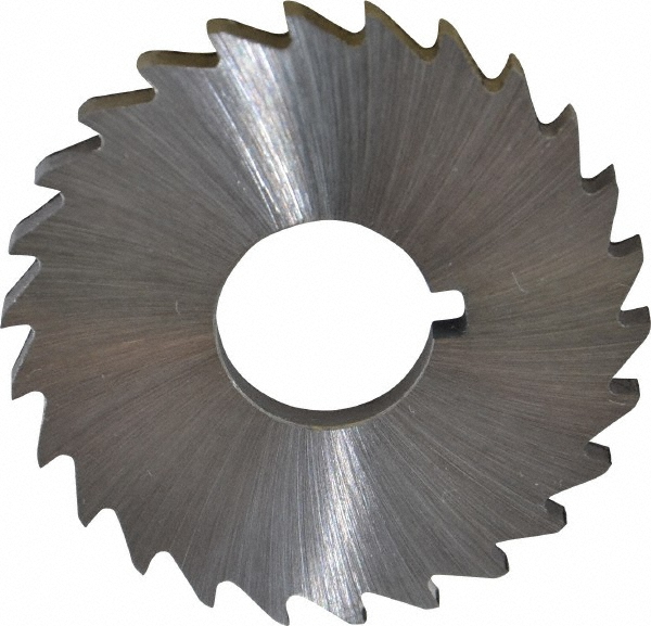 Made in USA OSPEC3689 Slitting & Slotting Saw: 1-1/2" Dia, 1/8" Thick, 26 Teeth, High Speed Steel Image