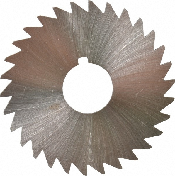 Made in USA OSPEC3691 Slitting & Slotting Saw: 1-3/4" Dia, 1/16" Thick, 30 Teeth, High Speed Steel Image