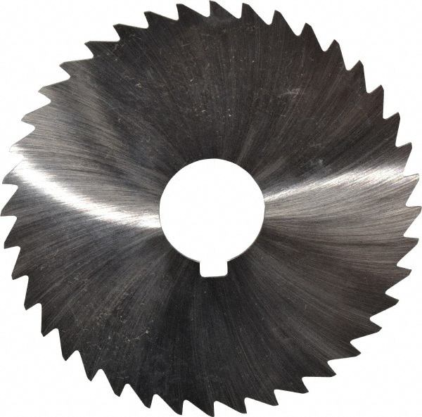 Made in USA OMSLE04687540 Slitting & Slotting Saw: 4" Dia, 3/64" Thick, 1" Arbor Hole, 40 Teeth, High Speed Steel Image