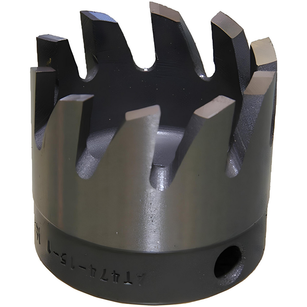 ATI Tools Hole Saw: 1/2" Saw Dia, 1/2" Cut Depth - High Speed Steel, Toothed Edge | Part #ATI474-3