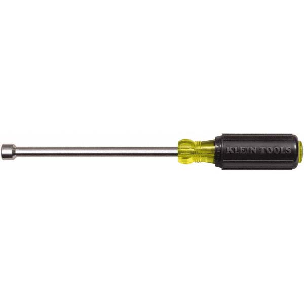 Klein Tools 7/16" Hollow Shaft Nutdriver - Cushion Grip Handle, 10-5/16" OAL | Part #646-7/16M