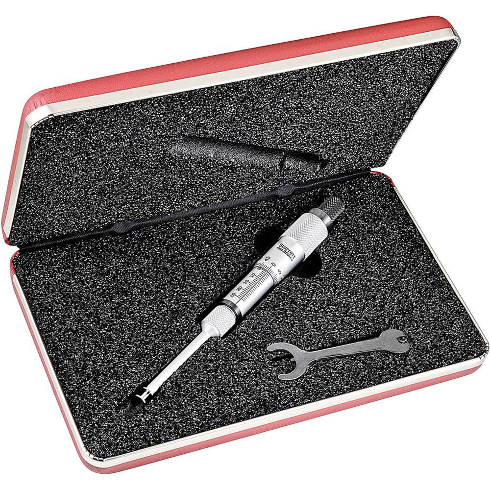 Starrett 1.27 to 26.27mm Inside, Mechanical Groove Micrometer 73378655 MSC Industrial Supply