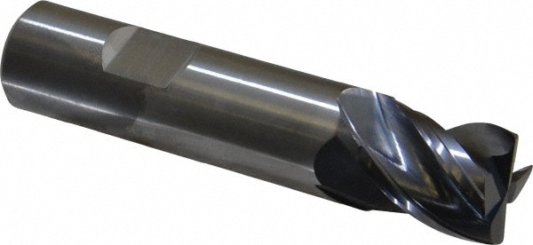 Kennametal 4067270 Corner Chamfer End Mill: 0.75" Dia, 0.875" LOC, 4 Flute, 0.02" Chamfer Width, Solid Carbide Image