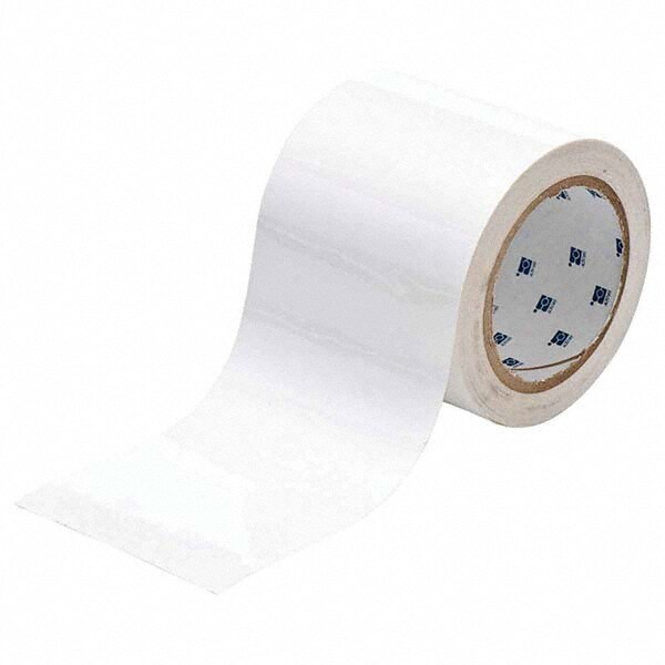 Floor & Aisle Marking Tape: 4" Wide, 100' Long, Polyester