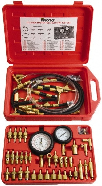 PROTO JFP1200MS 2 Hose Length, 0 to 145 psi, Mechanical Automotive Fuel Injection Tester Image