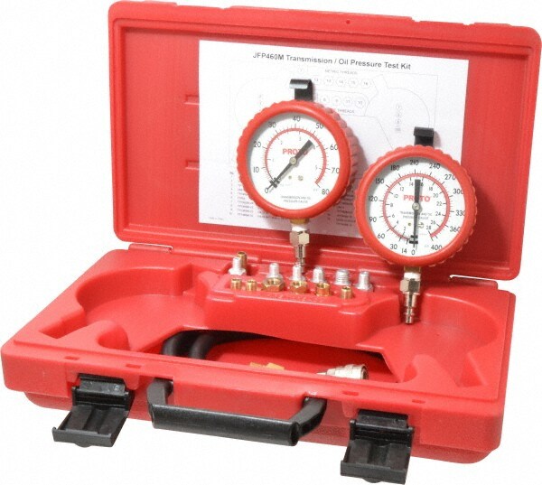 2" Long Hose, 0 to 80 psi, Transmission Pressure Tester