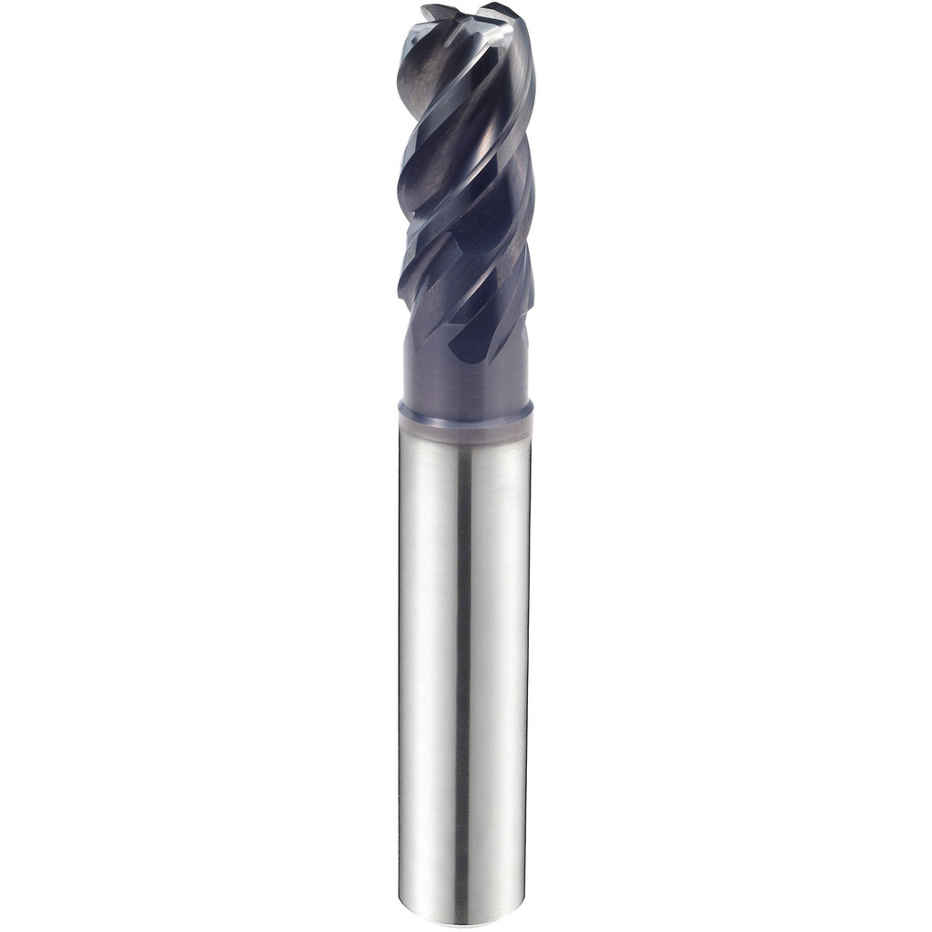 YG-1 - TitaNox-Power Corner Radius End Mill: 6.00 mm Dia, 13.00 mm