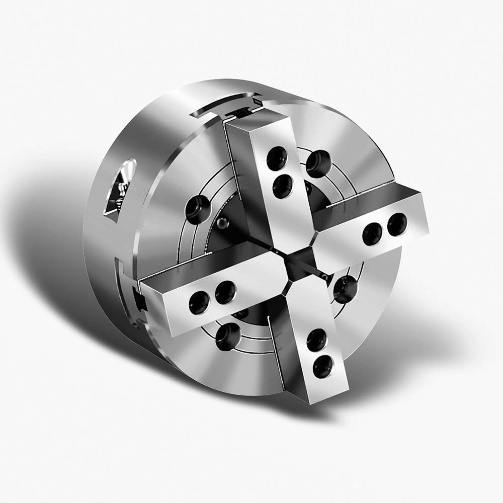 Atlas Workholding 4 Jaw 12" Diam A8 Lathe Chuck 57585580 MSC