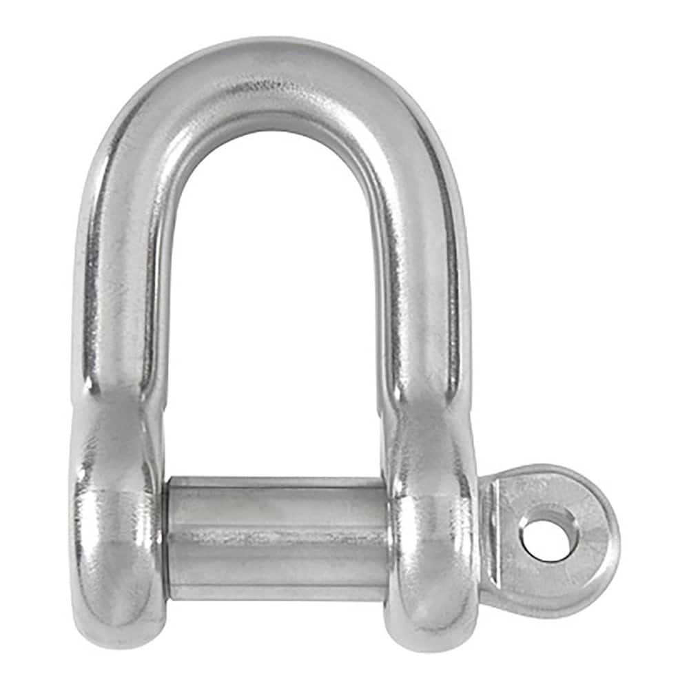 D-Shackle: Screw Pin, 12,100 lb Working Load Limit
