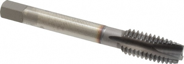 OSG 1232008 Spiral Point Tap: 7/16-14, UNC, 3 Flutes, Plug, High Speed Steel, TiCN Finish Image