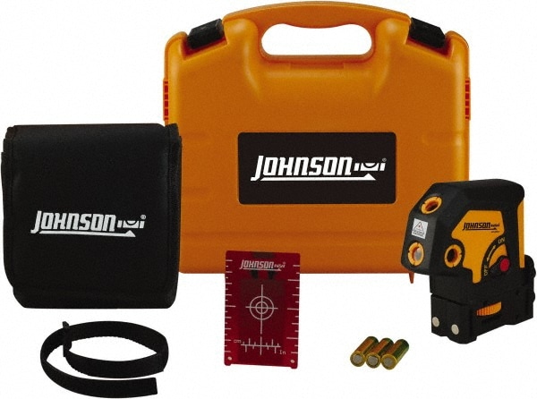 Self Leveling Dot Laser: 5 Beams, Red Beam