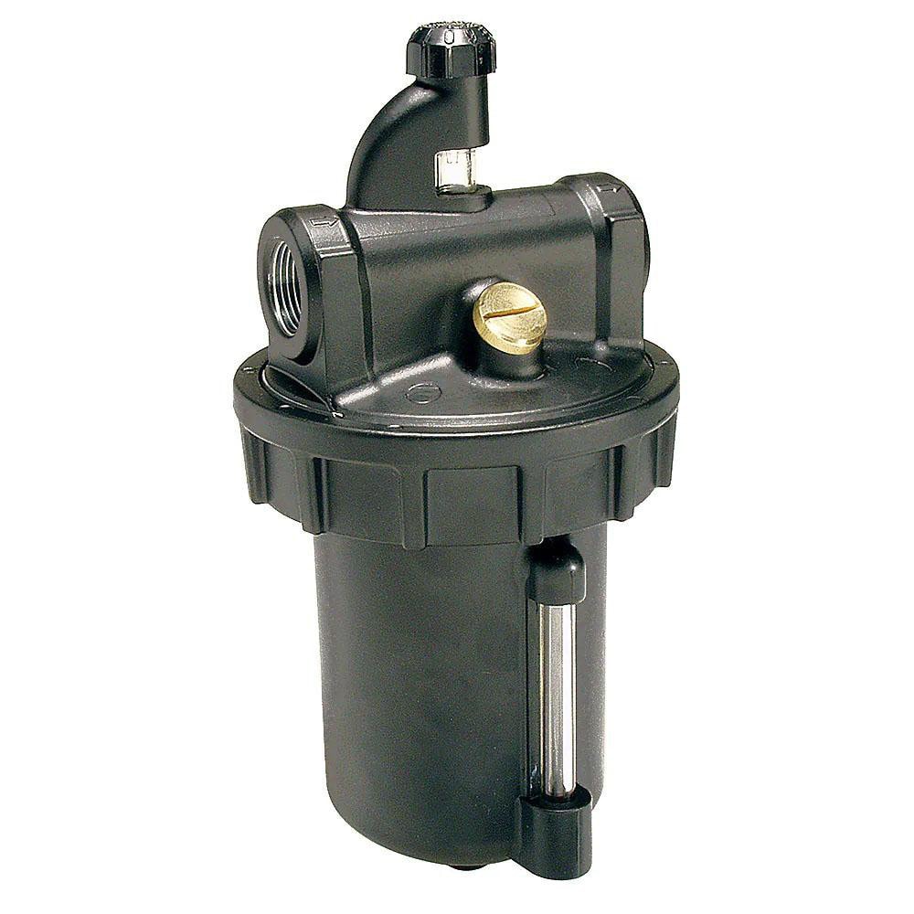 Parker L606-08W/M8 Heavy-Duty Compressed Air Lubricator: 1" Port, NPT Ends, 350 CFM Image