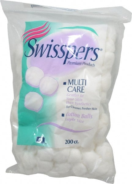 Swisspers - Cotton Ball Triple Size - 1 Each - 200 CT, 1 Pack/ 200