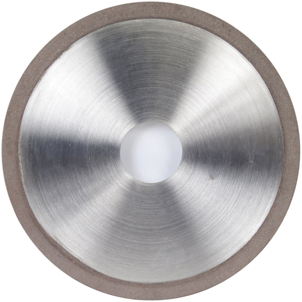 Surface Grinding Wheel: 4" Dia, 1/8" Thick, 1-1/4" Arbor, 150 Grit - Type 1A1, Diamond, Resinoid Bond, Very Fine Grade