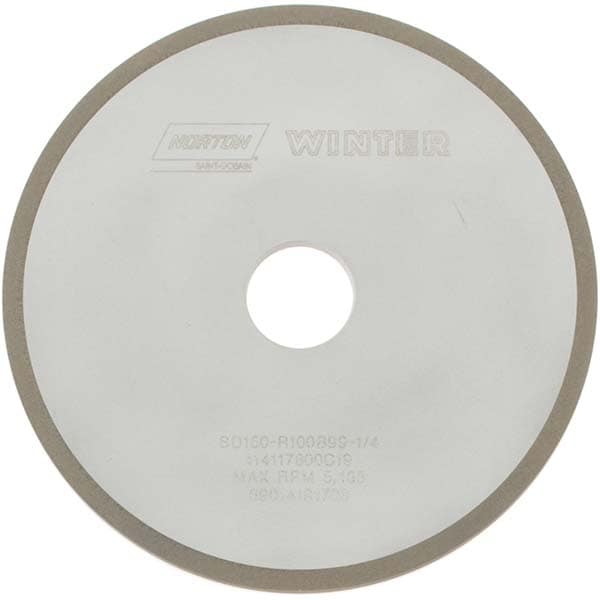 Norton 69014191703 7" Diam x 1-1/4" Hole x 1/4" Thick, 150 Grit Surface Grinding Wheel Image