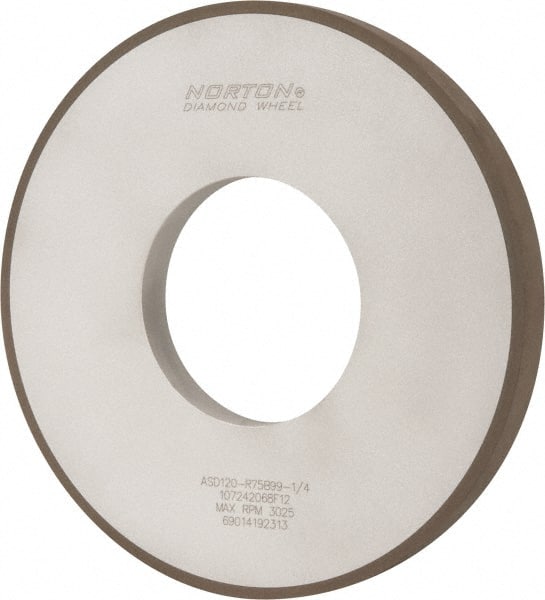 Norton 69014192313 12" Diam x 5" Hole x 1" Thick, 120 Grit Surface Grinding Wheel 
