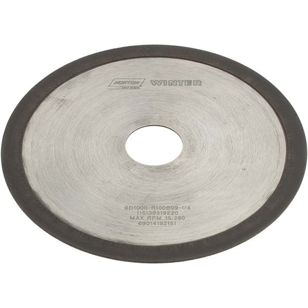 Norton 69014192151 4" Diam x 3/4" Hole x 1/32" Thick, 100 Grit Surface Grinding Wheel Image