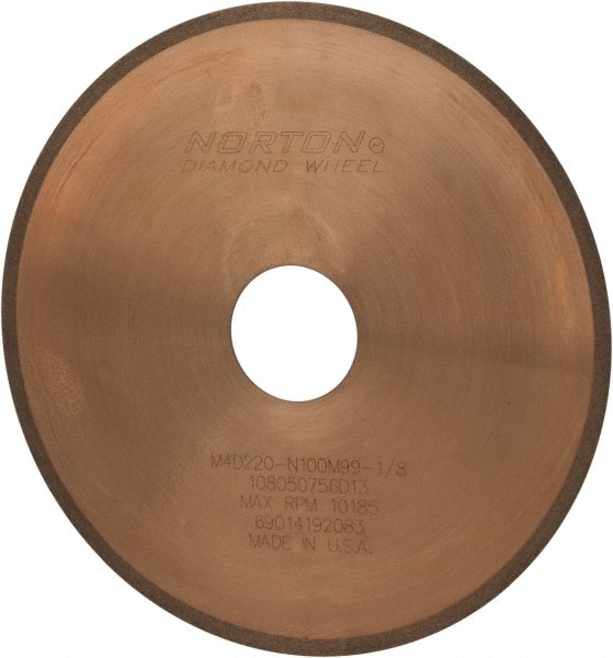 Norton 69014192083 6" Diam x 1-1/4" Hole, 220 Grit Surface Grinding Wheel Image