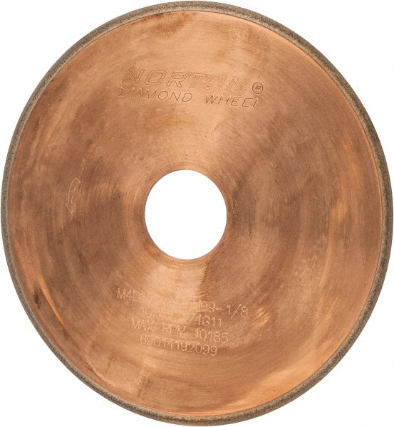 Norton 69014192099 6" Diam x 1-1/4" Hole, 100 Grit Surface Grinding Wheel Image