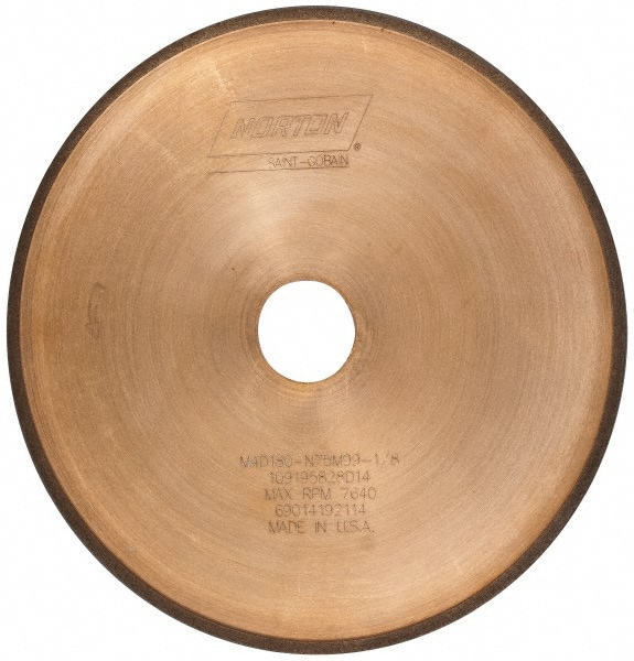 Norton 69014192114 8" Diam x 1-1/4" Hole, 180 Grit Surface Grinding Wheel Image