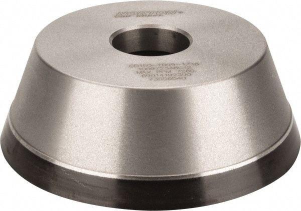 Norton 69014192300 Tool & Cutting Grinding Wheel: 5" Dia, 150 Grit, Type 11 Image