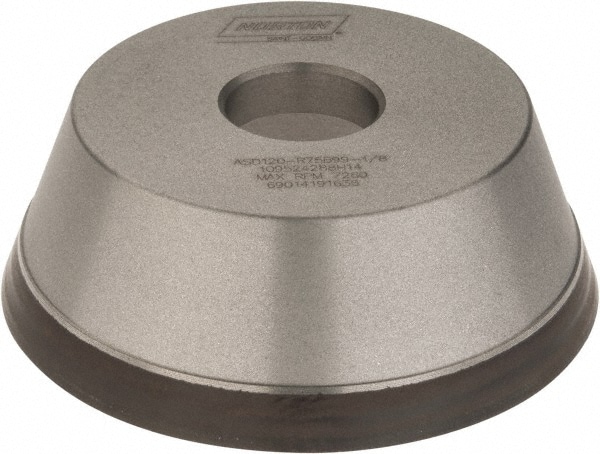 Norton 69014191636 Tool & Cutting Grinding Wheel: 5" Dia, 120 Grit, Type 11 Image