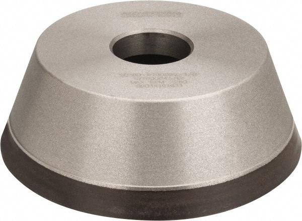 Norton 69014191631 Tool & Cutting Grinding Wheel: 5" Dia, 180 Grit, Type 11 Image