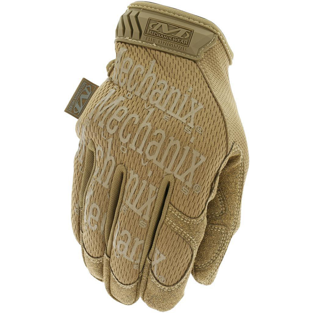 Mechanix Wear Tactical Gloves: MG-72, Size Small, Leather, Smooth Grip - Leather-Lined, Brown, Pair | Part #MG-72-008