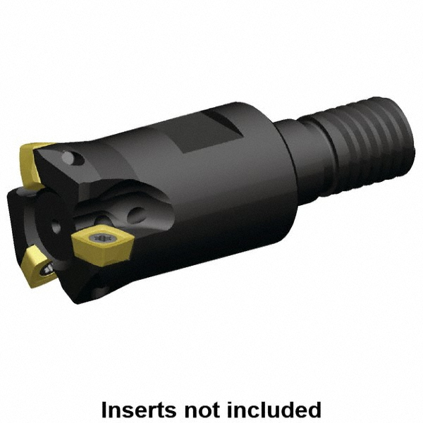 Indexable High-Feed End Mill: Modular Shank