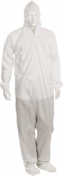 PRO-SAFE KM-CVL-KG-B-5XL Non-Disposable Rain & Chemical-Resistant Coverall: Blue, Film Laminate Image