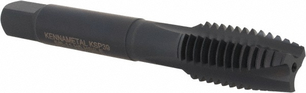 Kennametal 5416945 Spiral Point Tap: 5/8-11, 3 Flutes, Plug, 2B, Vanadium High Speed Steel, Oxide Finish Image