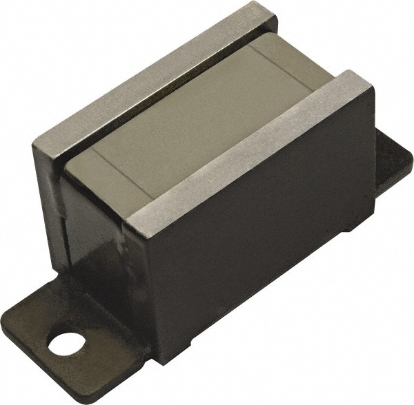 Mag-Mate BP0060 120 Max Pull Force Lb, 3-1/4" Long x 1-1/4" Wide x 1-3/8" Thick, End Mount, Ceramic Fixture Magnet Image