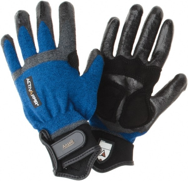 Ansell 97-003-9 Foam Nitrile Work Gloves 