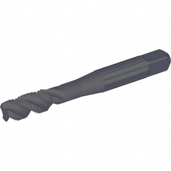 Kennametal 5443847 Spiral Flute Tap: 7/16-14, 3 Flute, Bottoming, Vanadium High Speed Steel, Oxide Finish Image