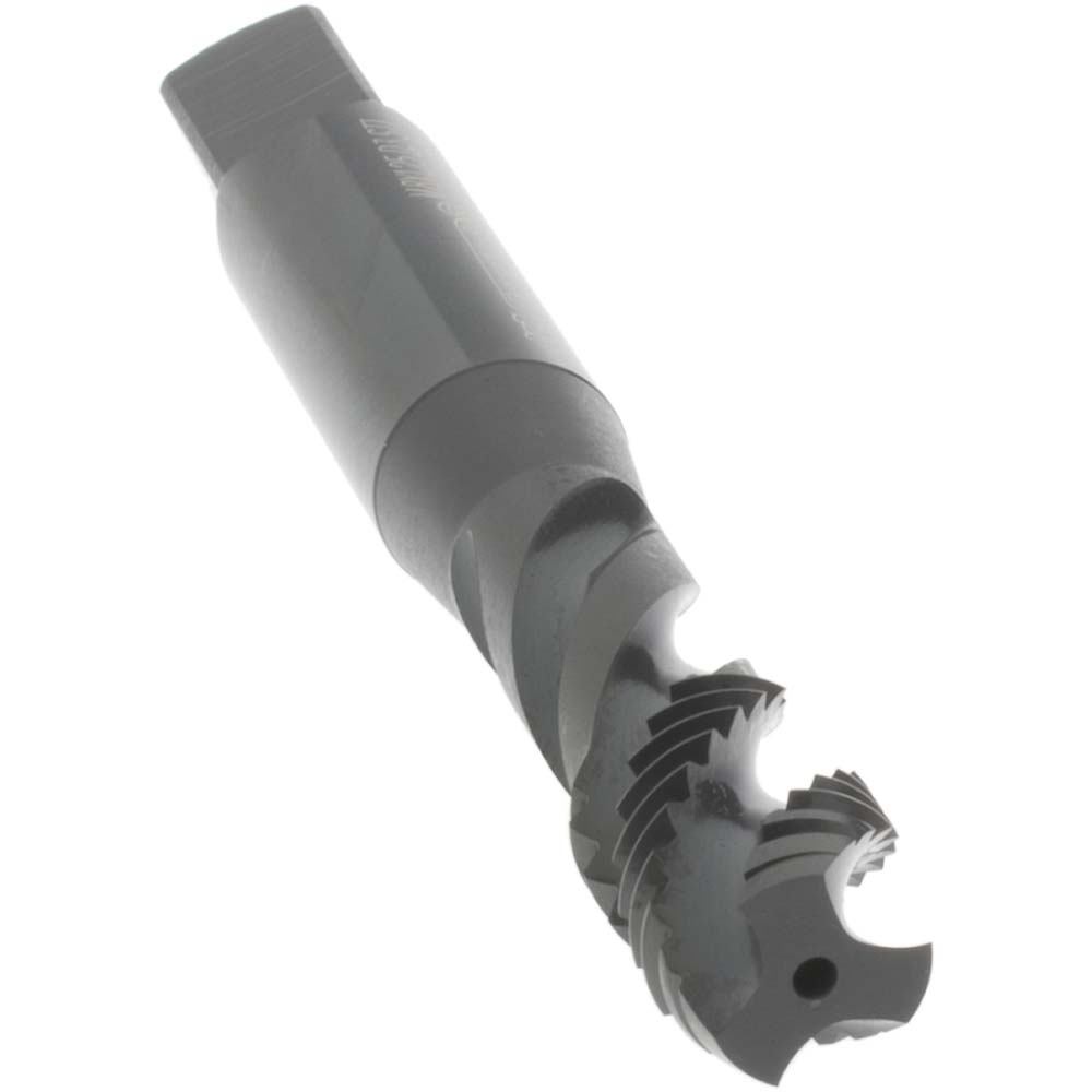OSG M8x1.25, 3 Flute, 45° Helix, Modified Bottoming Chamfer, Oxide Finish, Vanadium High Speed