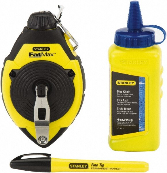 100' Long Reel & Chalk Set
