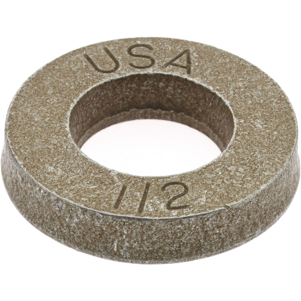 Gibraltar 1/2" Screw Structural Flat Washer Alloy Steel, Zinc Yellow