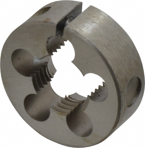 Irwin Hanson 7545 Round Die: 1/2-2, 3/8" OD, Carbon Steel 