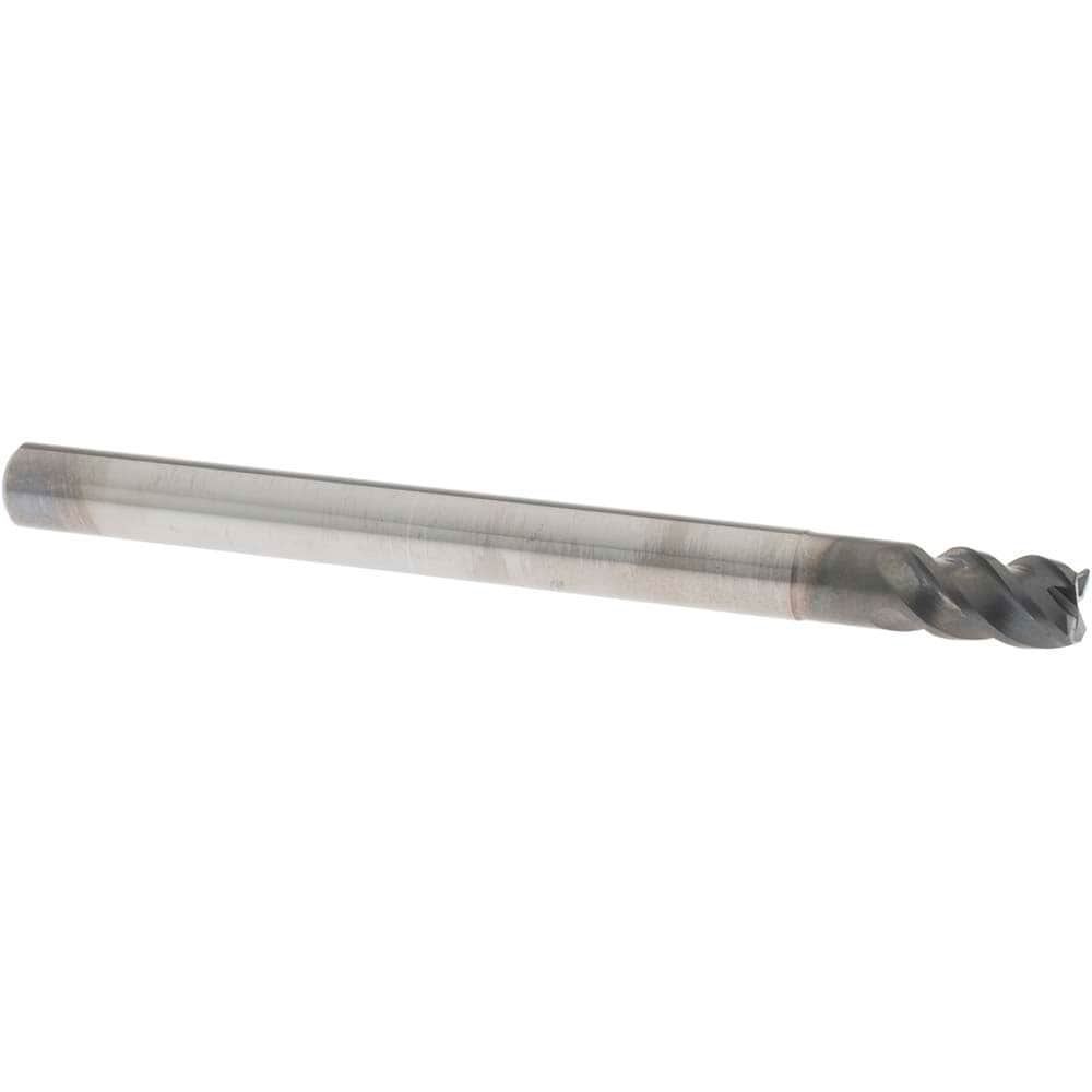 OSG 457108011 Corner Radius End Mill: 0.315" Dia, 0.4724" LOC, 0.0197" Radius, 4 Flutes, Solid Carbide Image